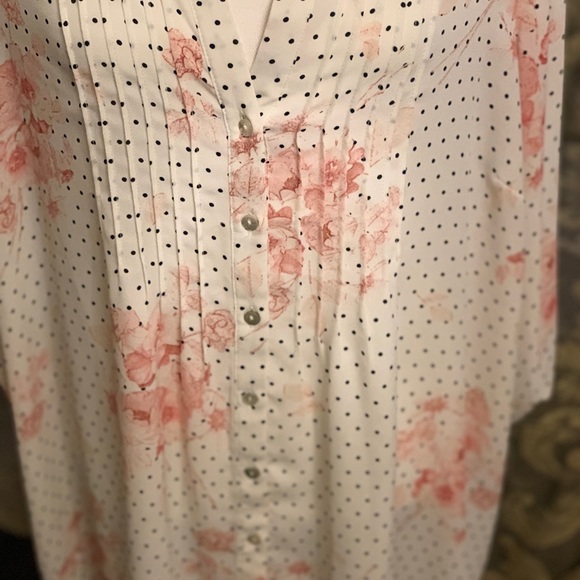 Three-quarter length sleeve blouse/top- size 2x - Picture 2 of 9